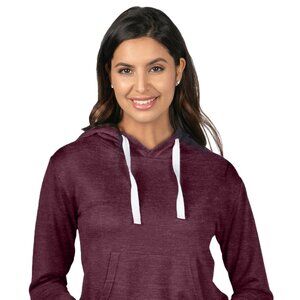 AFC Women's Pullover Soft Knit Vintage Maroon Hoodie Plus Size 2x 3x & 4x Sizes